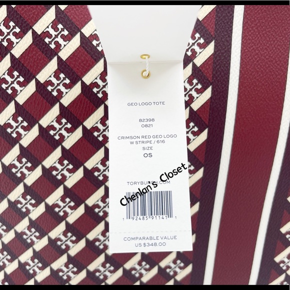🌺✨NeW! Tory Burch Geo Logo Tote - Picture 5 of 6